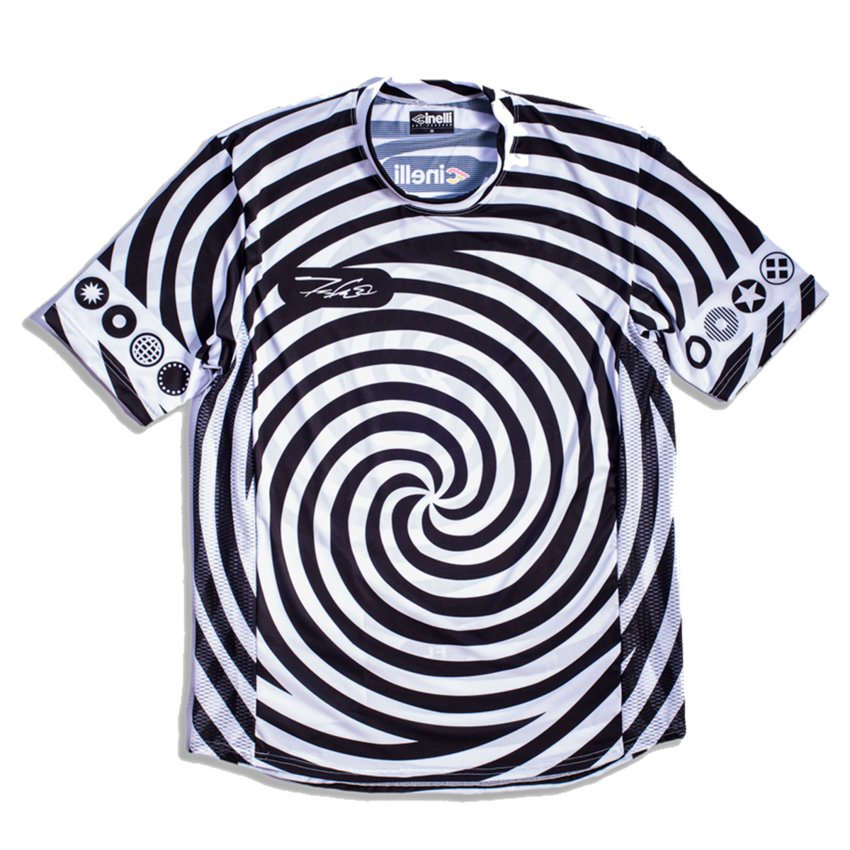 Futura Spiral Tech Tee X Cinelli – Bicycle Film Festival