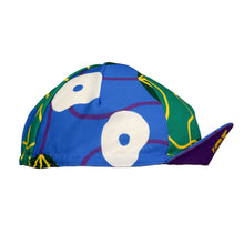 Load image into Gallery viewer, BFF x Headdy Blue and Green Flower Cycling Cap