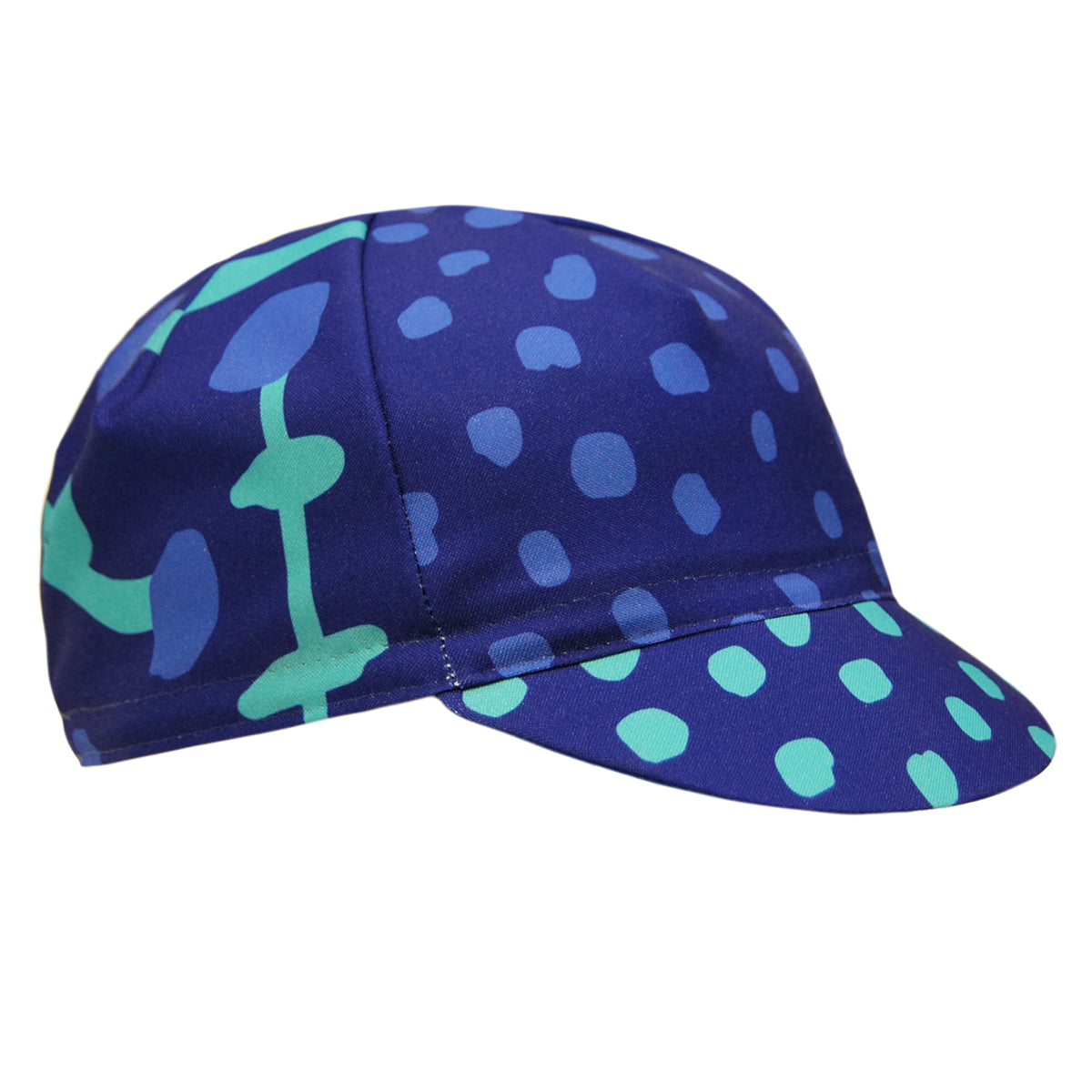 Polka dot cycling online cap